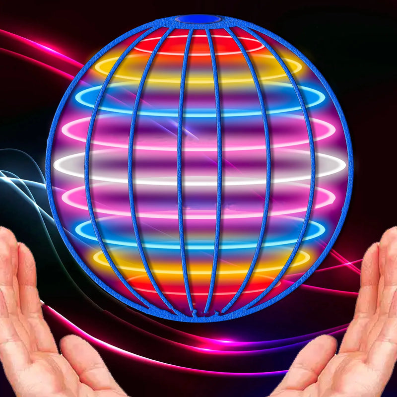 Bola Mágica LED com Efeito Bumerangue e Spinner