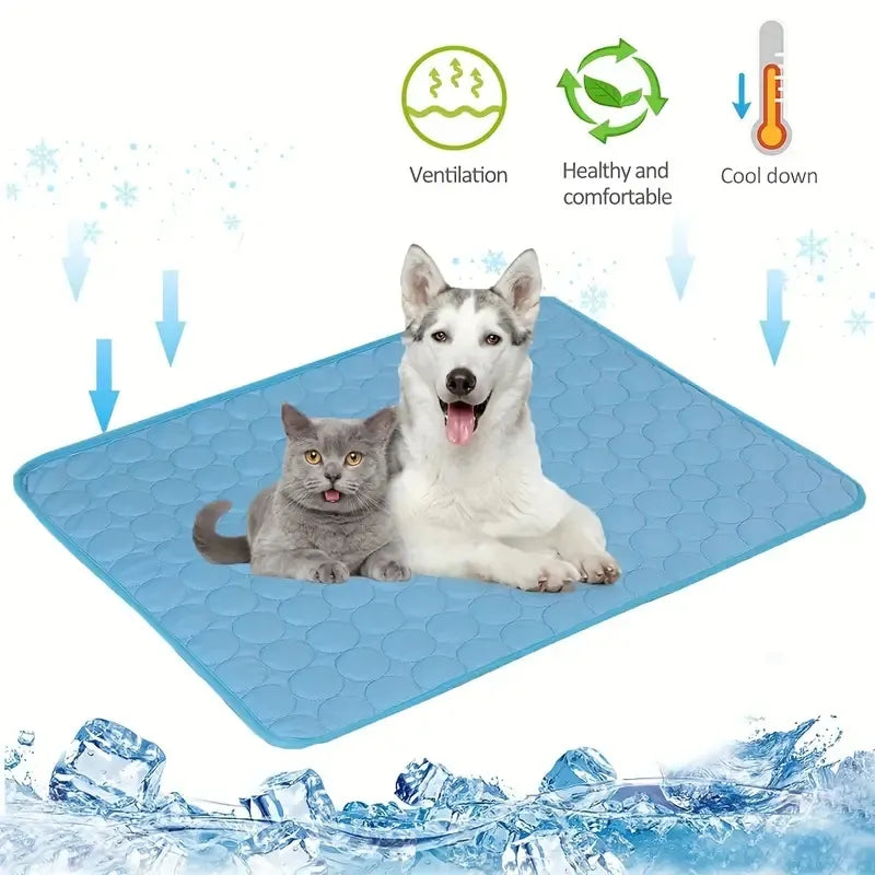 Almofada Refrescante Extra Grande para Pets – Conforto de Verão