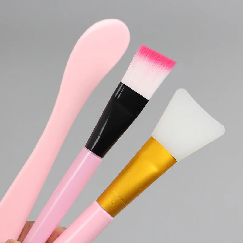 Conjunto Premium de Escova Facial e Utensílios para Máscara