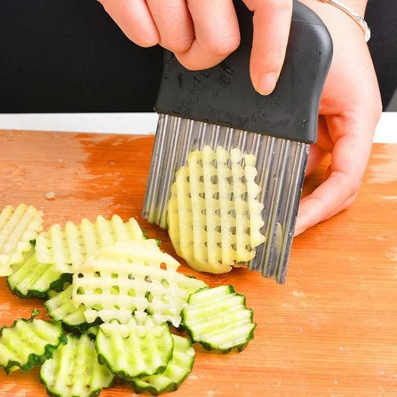 Fatiador de Batatas e Verduras em Aço Inoxidável