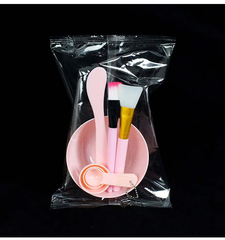 Conjunto Premium de Escova Facial e Utensílios para Máscara